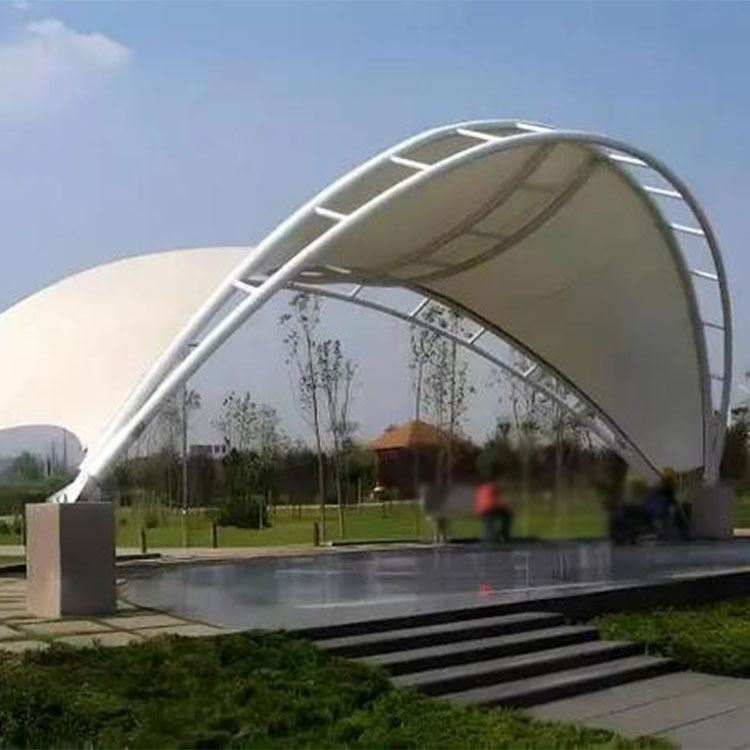 西充县膜结构景观棚